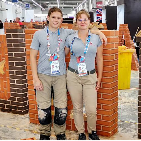 Újabb zalaegerszegi kőművestanuló remekelt a Szakmák Olimpiáján - női felkészítő tanár segítségével