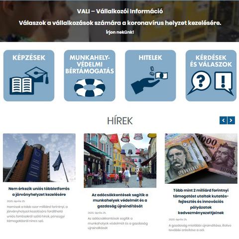 VALI - Vállalkozói Információ